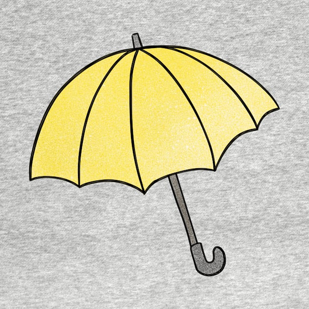 Yellow Umbrella Pattern by Uwaki